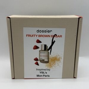 Dossier Fresh Brown Sugar EDP 1.7oz Spray Vanilla Perfume Inspired YSL Mon Paris